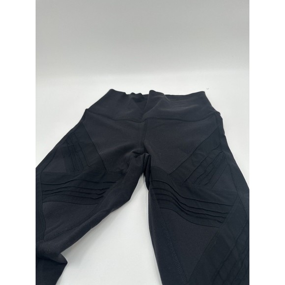 ALO motto Black High-Waist Moto Legging - Picture 8 of 15